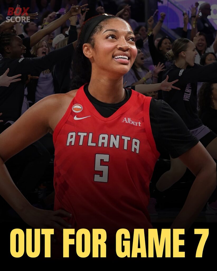 ANGEL REESE REPORTEDLY RULED OUT OF WNBA FINALS GAME 7 AS ATLANTA DREAM FACE MAJOR CHAMPIONSHIP BLOW