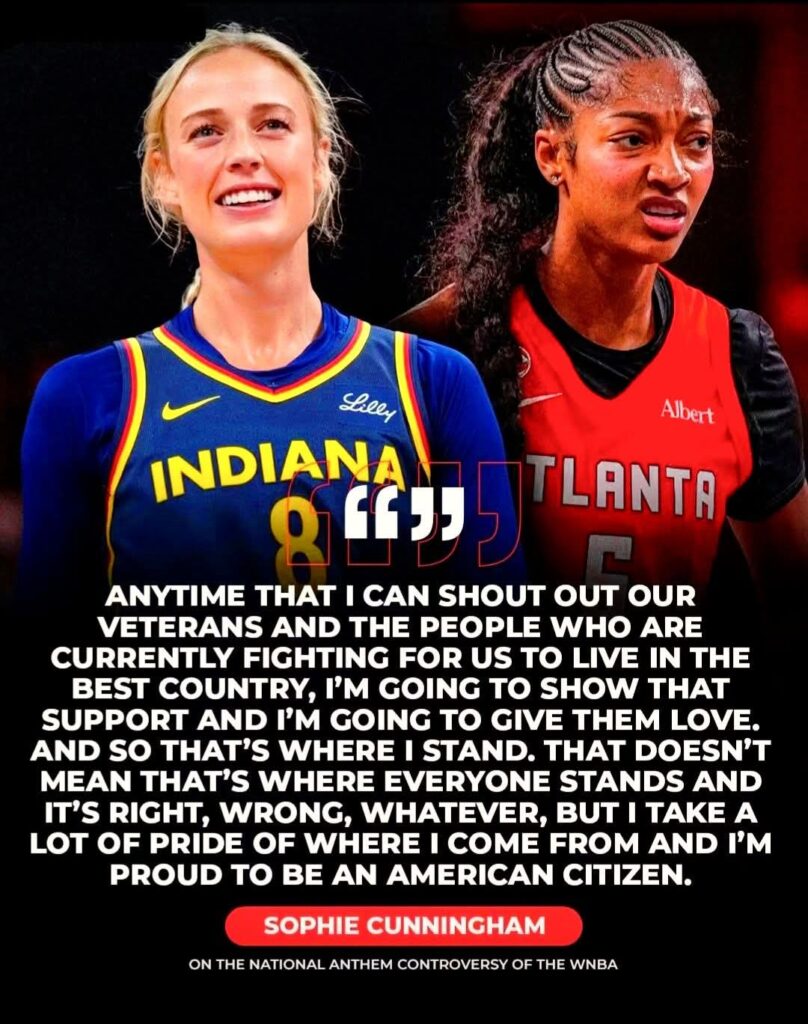 SOPHIE CUNNINGHAM FINALLY WEIGHS IN — AND THIS NATIONAL ANTHEM DEBATE IS GETTING EVEN BIGGER! 🇺🇸👀