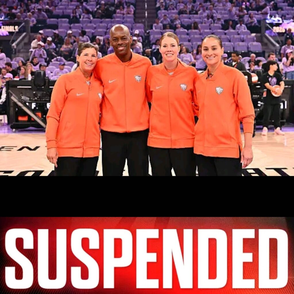 WNBA Suspends Entire Officiating Crew For Atalanta Dreams Vs Vykaries Game 5 Clash Over Wrong Foul Calls …